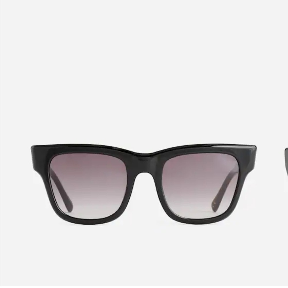 Madewell black oversized sunglasses